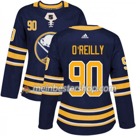 Buffalo Sabres Ryan OReilly 90 Adidas 2017-2018 Marineblau Trikot Authentic - Dame